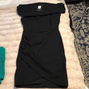 FASHION NOVA off the shoulder mini dress
